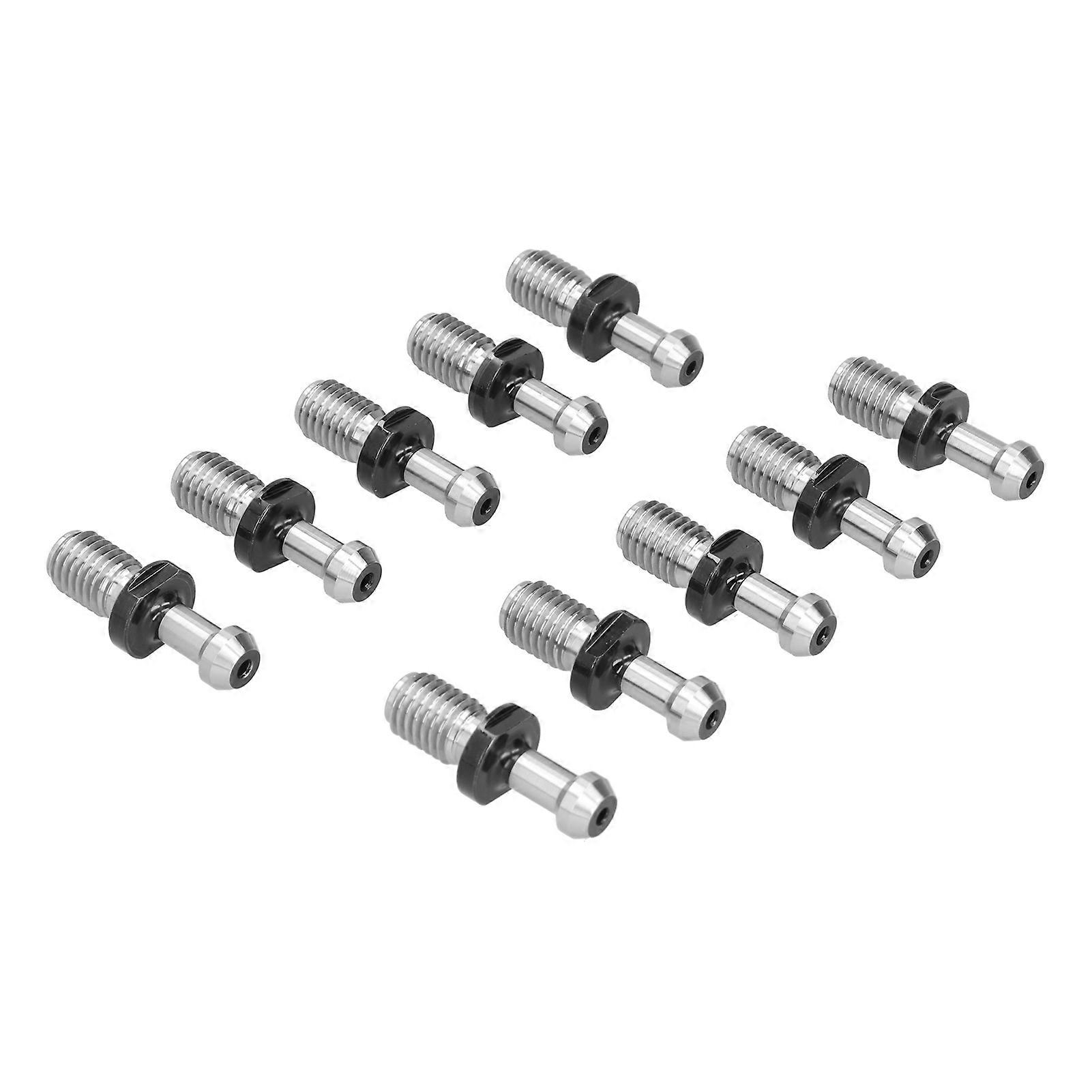 10pcs Pull Stud Retention Knob 45 Metal Cnc Tool Holder Accessory Set Kit For Haas