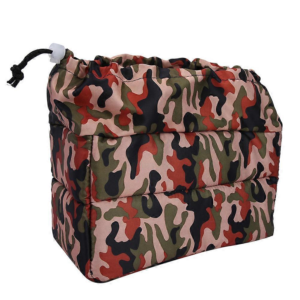 Partition Padded Insert Dslr Camera Bag Shockproof Protection Inner Case(jungle Camo)
