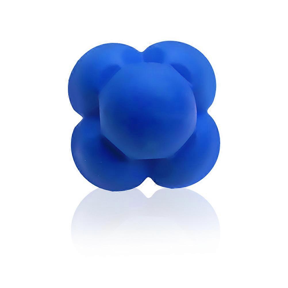 Hexagonal Ball Rubber Bounce Balls Speed Reflex Coordination Trainer
