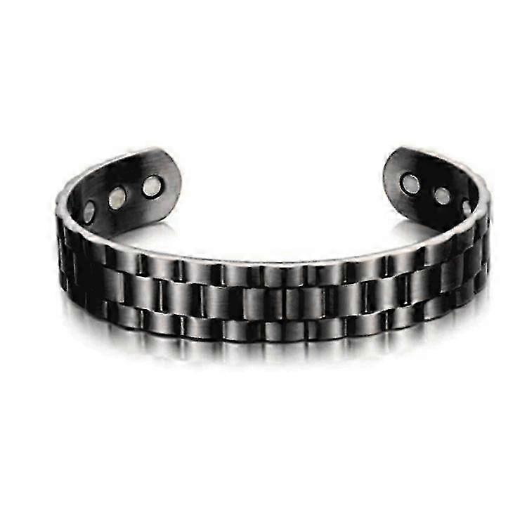 Prosta Power Magnetic Copper & Titanium Wristband - Adjustable Unisex Bracelet - View #4