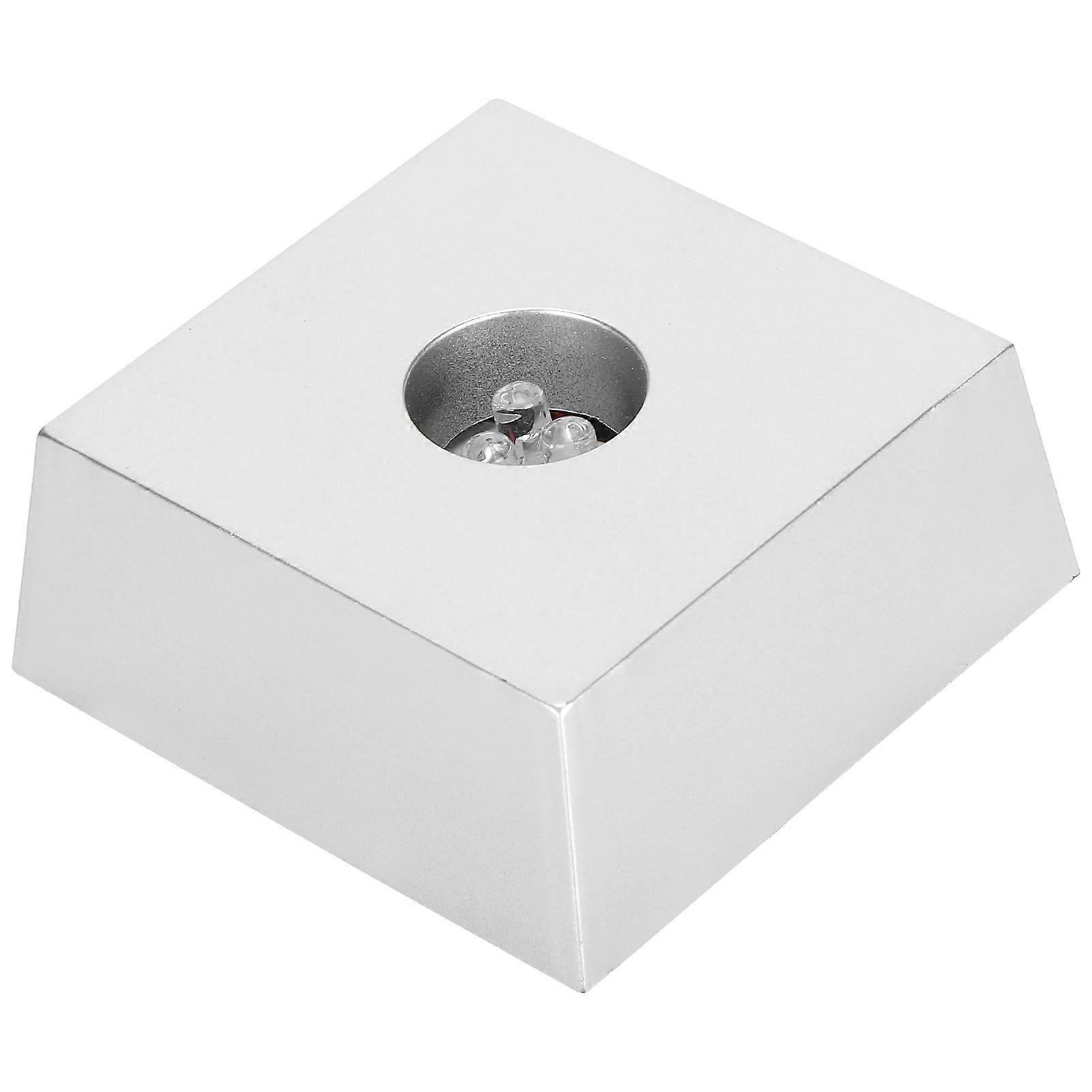 Colorful LED Light Base Display Stand for Crystal and Small Trapezoidal Holders