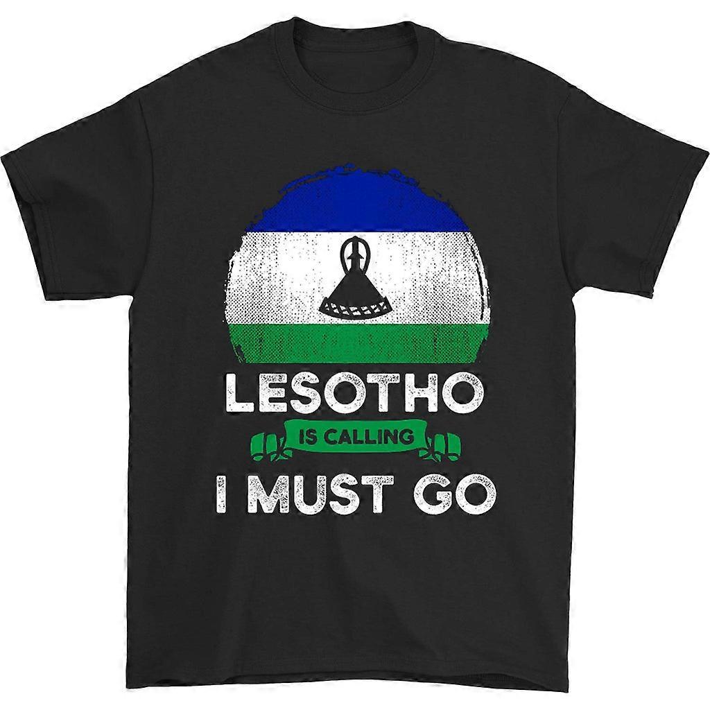 Lesotho roept ik moet gaan T-shirt