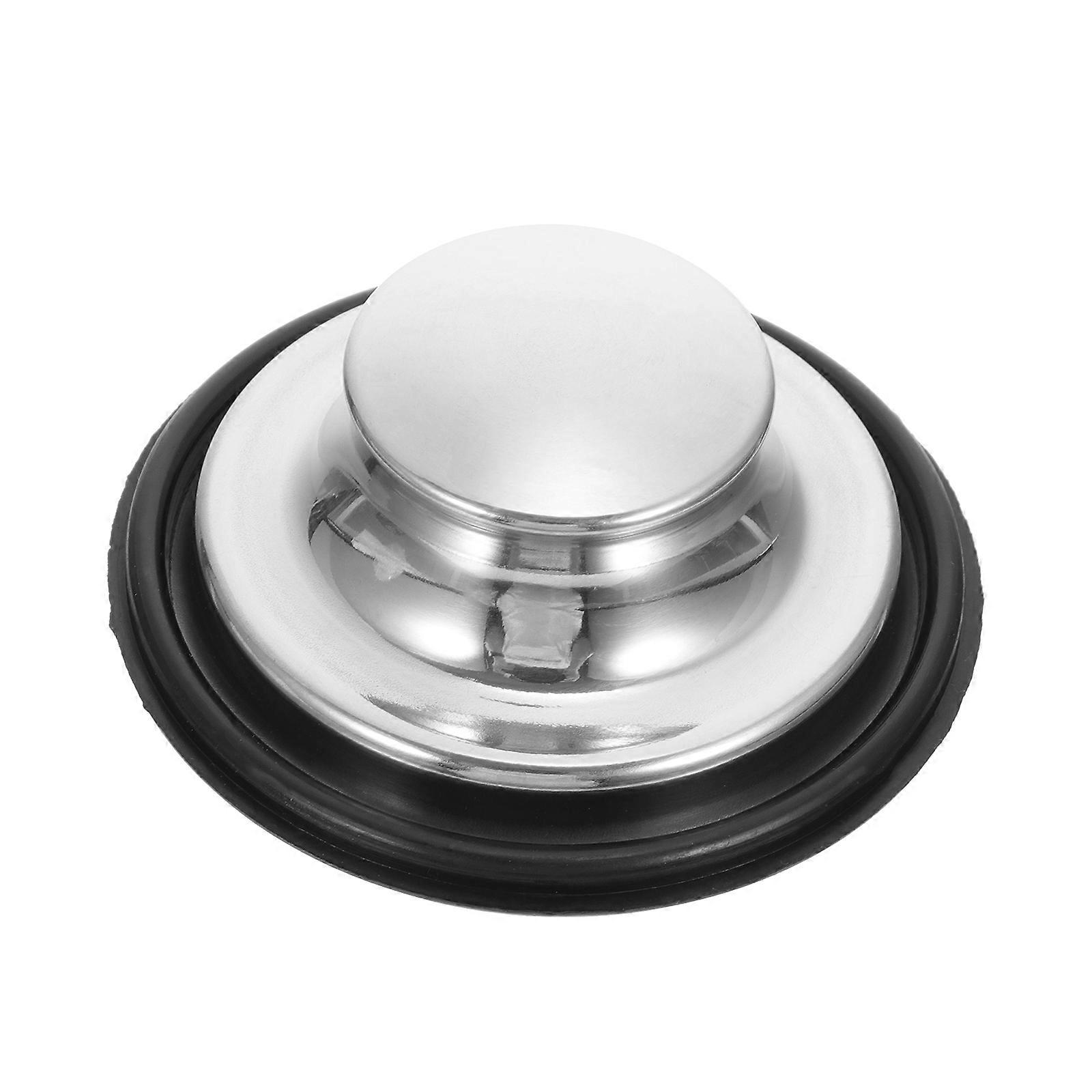 1pc Food Waste Disposer Spatter Ring Multi-Function Sink Baffle Drain Lid