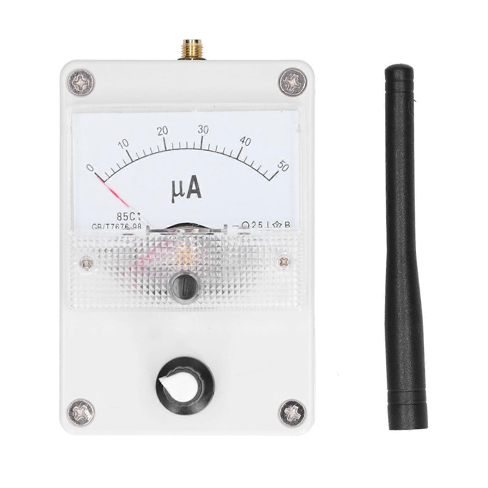 RF Signal Level Meter 100K1000MHz Field Strength Indicator for Radio Antenna Radiation NO.5954