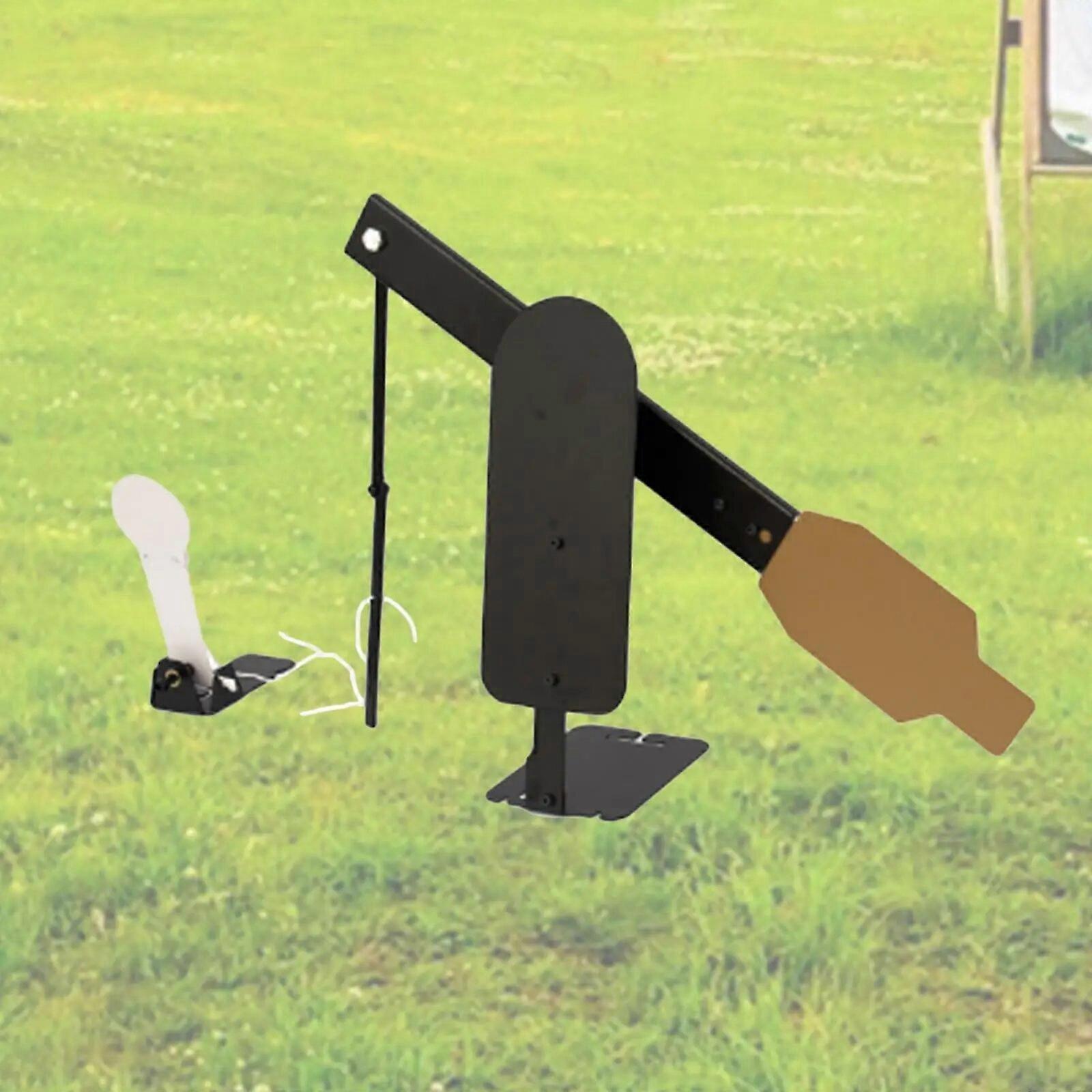 المعادن سوينغ الرماية الهدف الفناء الخلفي تدريب المنجنيق حديقة الرماية المحمولة هدف قوي تحسين دقة أهداف صورة ظلية