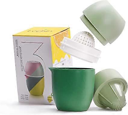 ZK-Lemon Squeezer With Unique Lemon Shape Design Citrus Squeezer (Green)