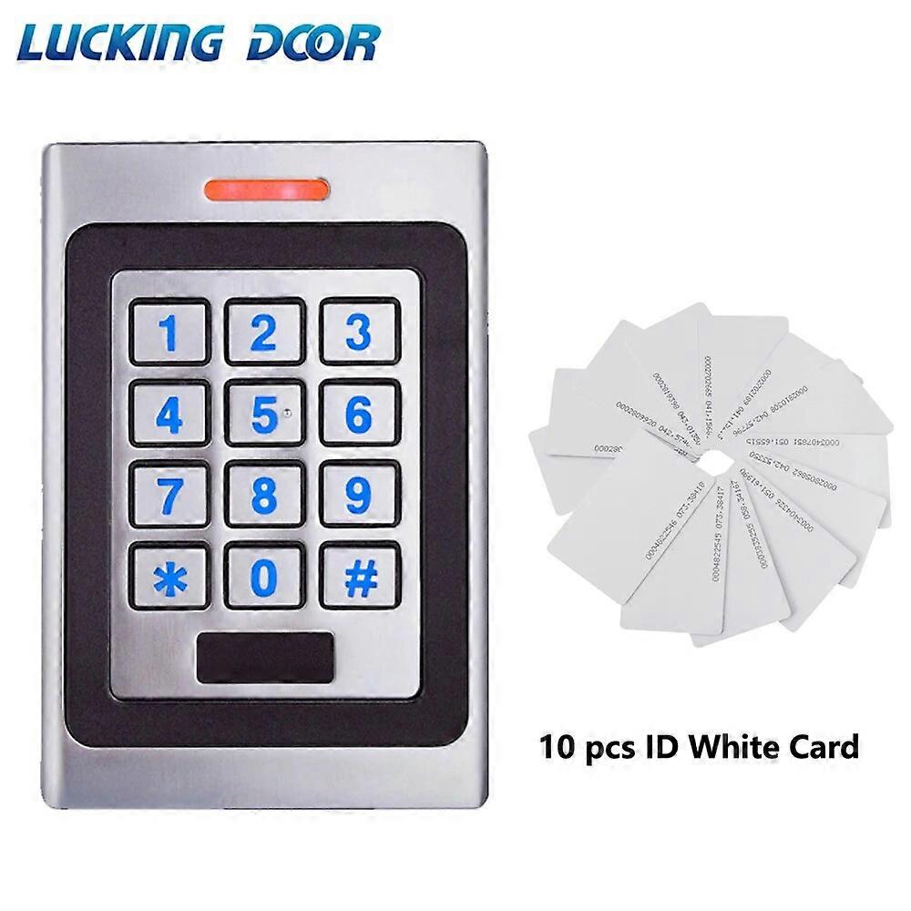 Standalone 2000 User RFID Keypad Access Control System Door Lock 125KHz EM Card IP67 Waterproof Metal Security Entry Door Reader