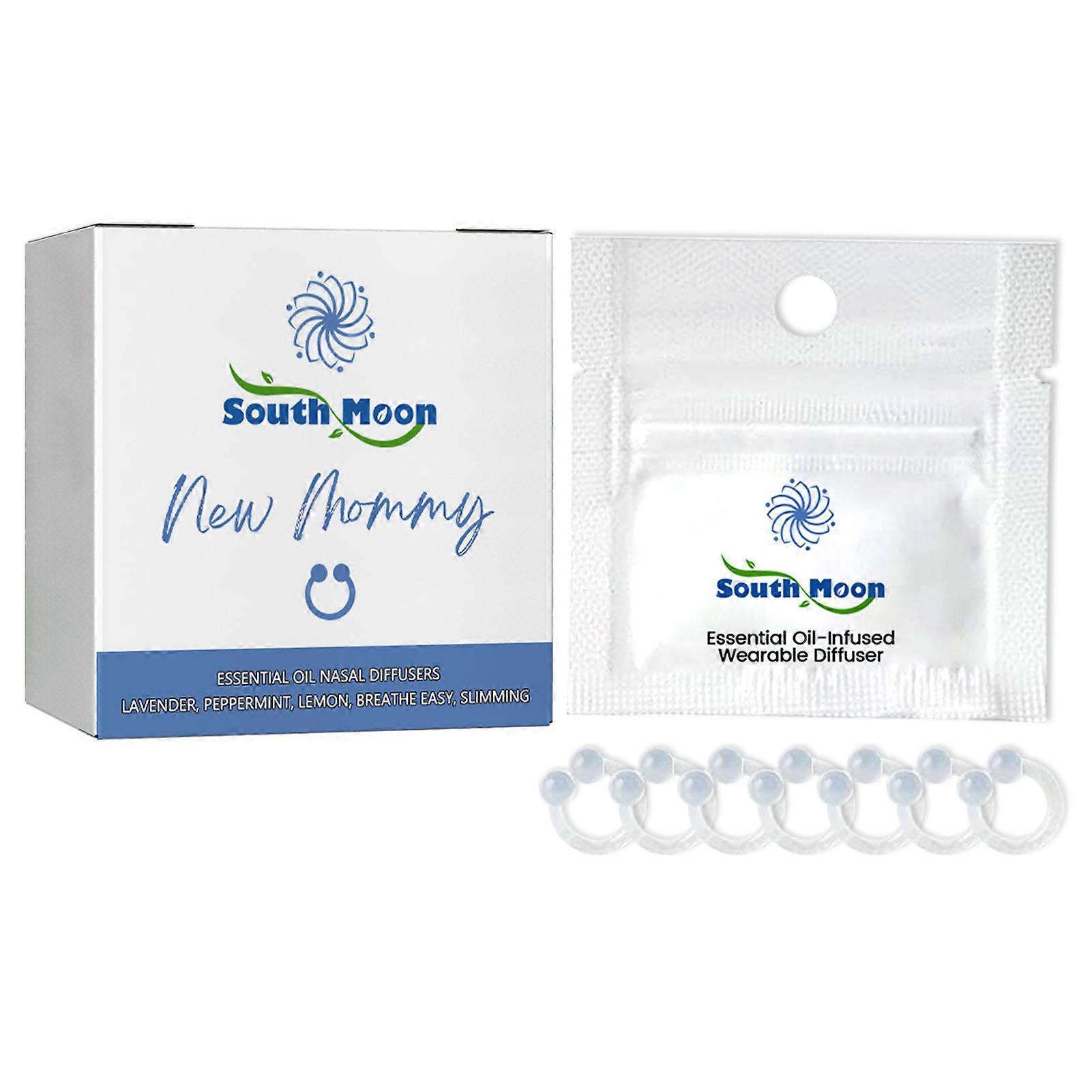 7PCS Slimming Essential Oil Nose Ring Help Relax And Revitalize for Sping Summer Autumn Winter