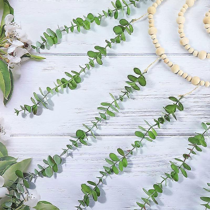 2-Pack Boho Wooden Bead Photo Banner Garland – Hanging Wall Display With 18 Clips For Photos & Art - View #10