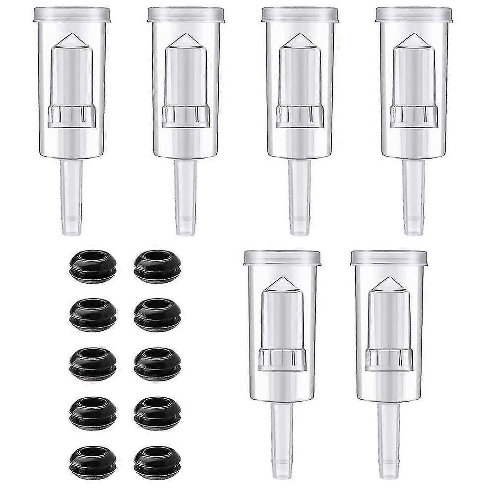 Airlock Set 10 Pcs Silicone Grommets And 6 Pcs Airlock