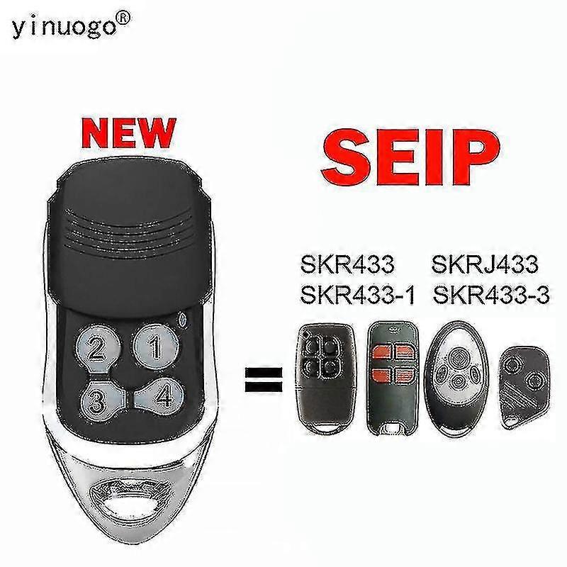 For Seip Skr 433 J433 433-1 433-3 Remote Control Garage Door Opener 43392mhz Rolling Code Seip Skr433 Skrj433 Skr433-1 Skr433-3