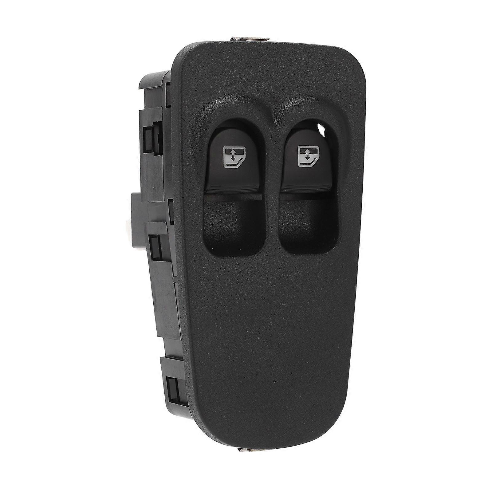 Window Control Switch 735360604 Black Master Switch Replacement for Lancia Ypsilon 2003?2011
