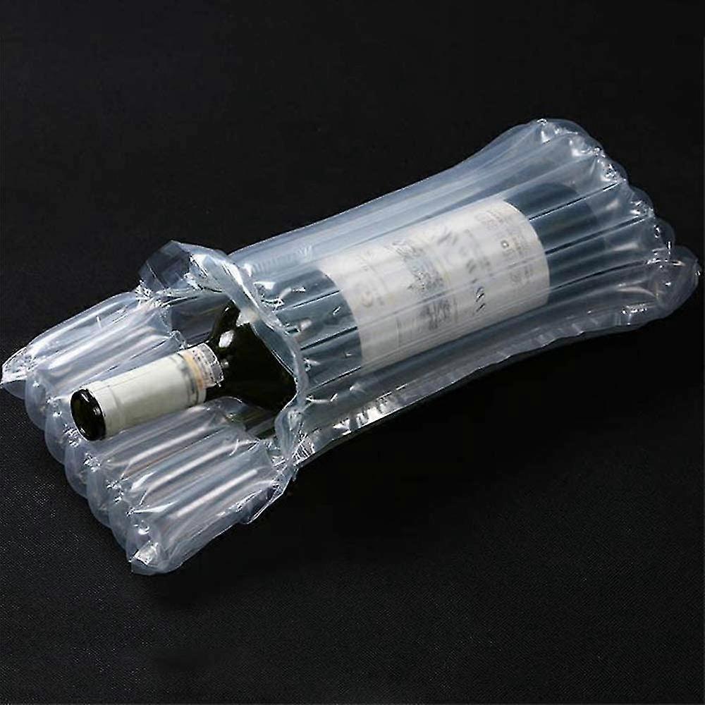 - H 15 Pack Inflatable Wine Bottle Protectors With 1 Pump Random Color For Safe Packing And Carrying