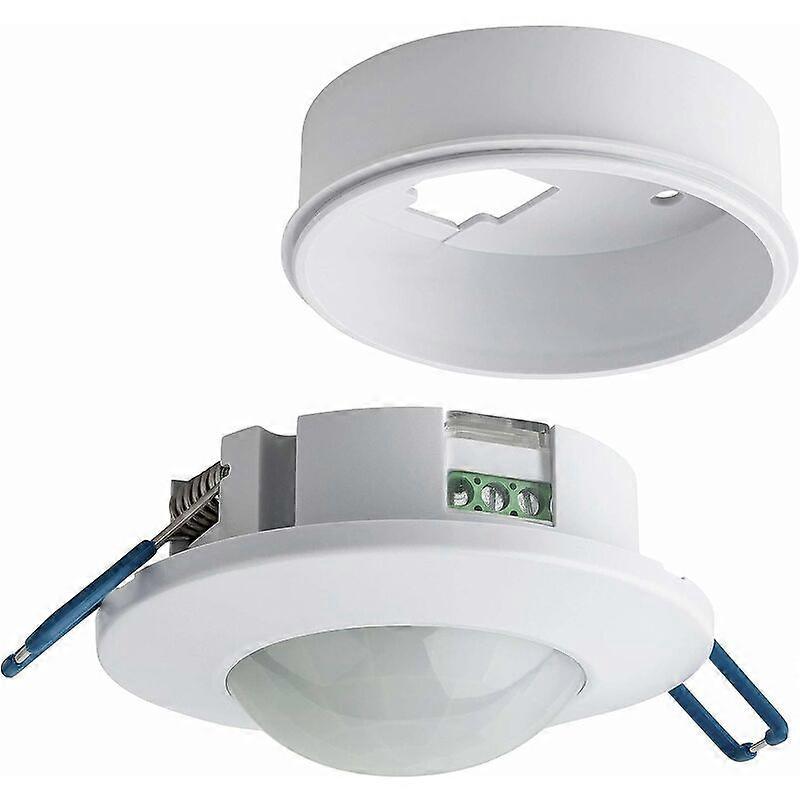 Indoor Motion Detector, Flush and Ceiling Surface Mounting, Programmable, Infrared Sensor, 6m / 360