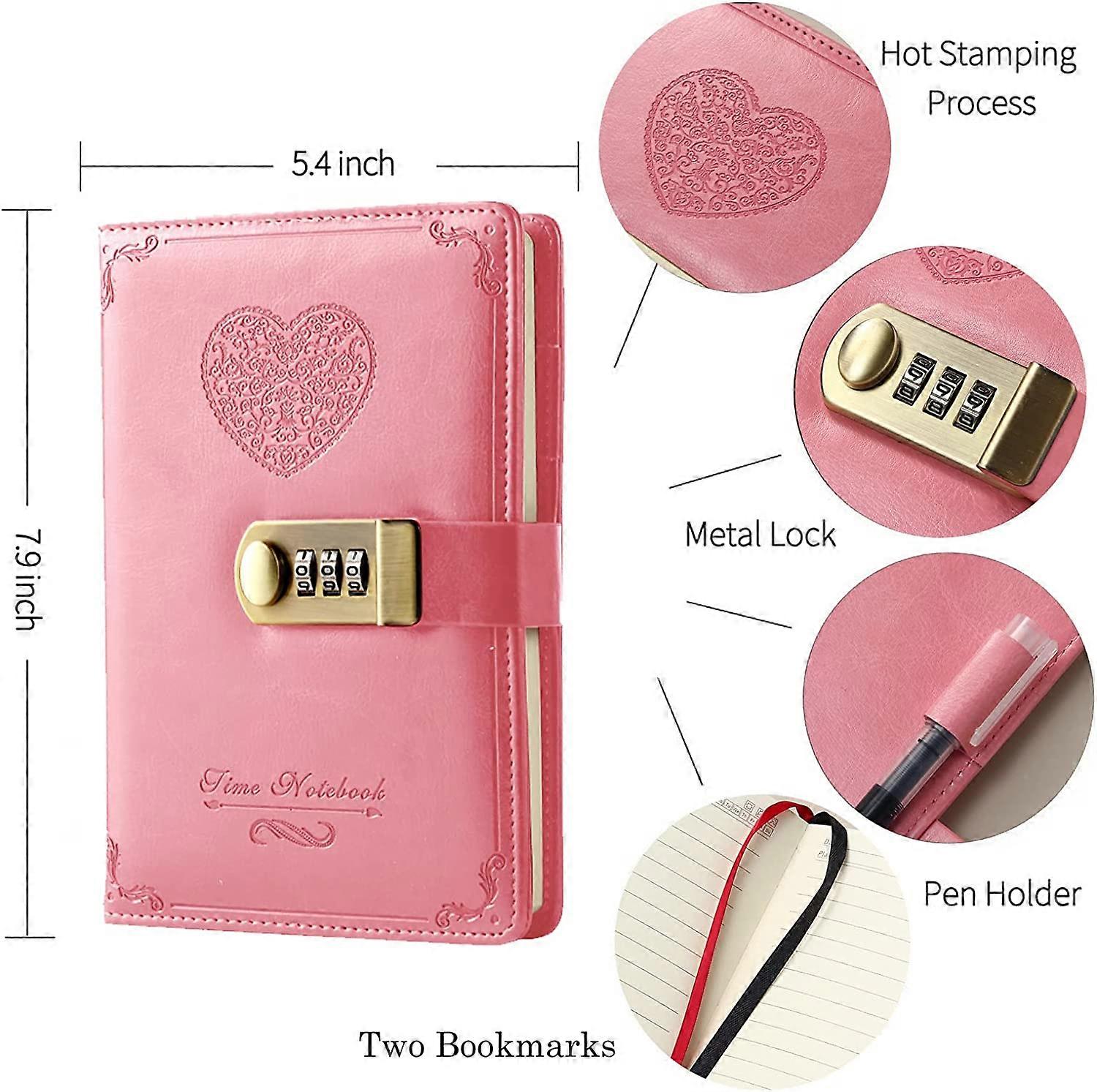 Taccuino In Pelle Moonster Ricaricabile A5 - Diario Con Penna E Copertina Rigida