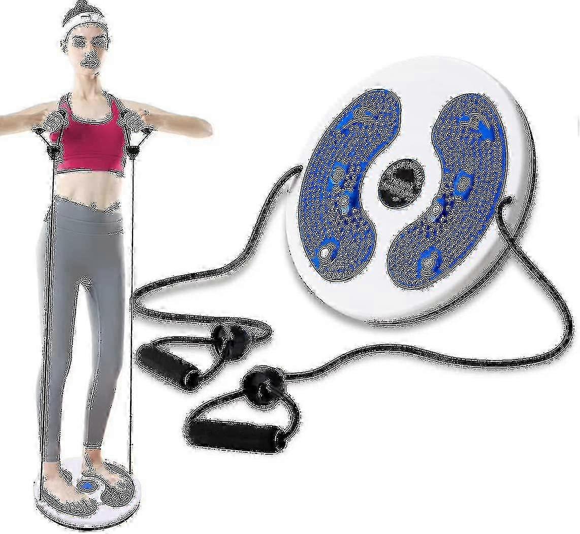 Twist Waist Disc With Pull Rope, Wobble Balance Board Waist Twist Disc, Wriggling Plate For Hip And Waist Exercisesthe Best One The Best One
