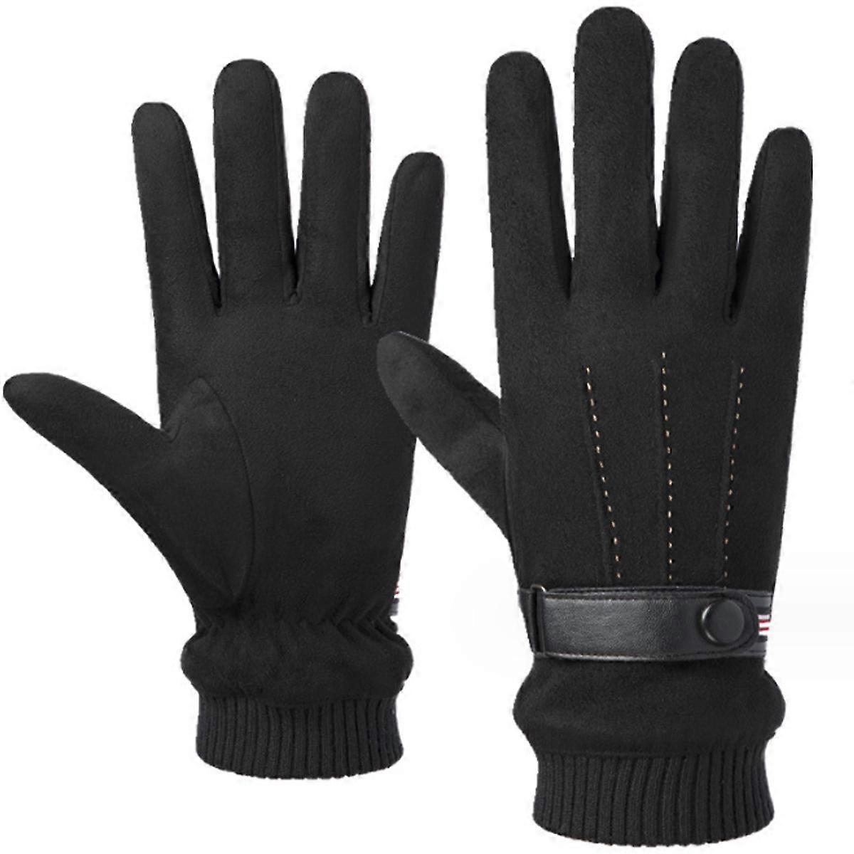 Womens Winter Warm Touchscreen Gloves Thermal Soft Lining Elastic Cuff Texting Glove