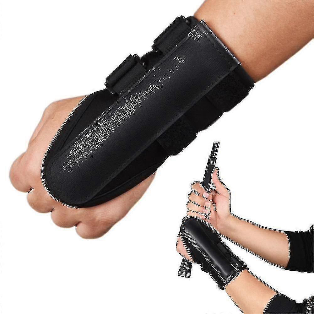 Th Golf Swing Trainer Training Accessories Wrist Corrector Band Fixing Strap(1pcs,black)