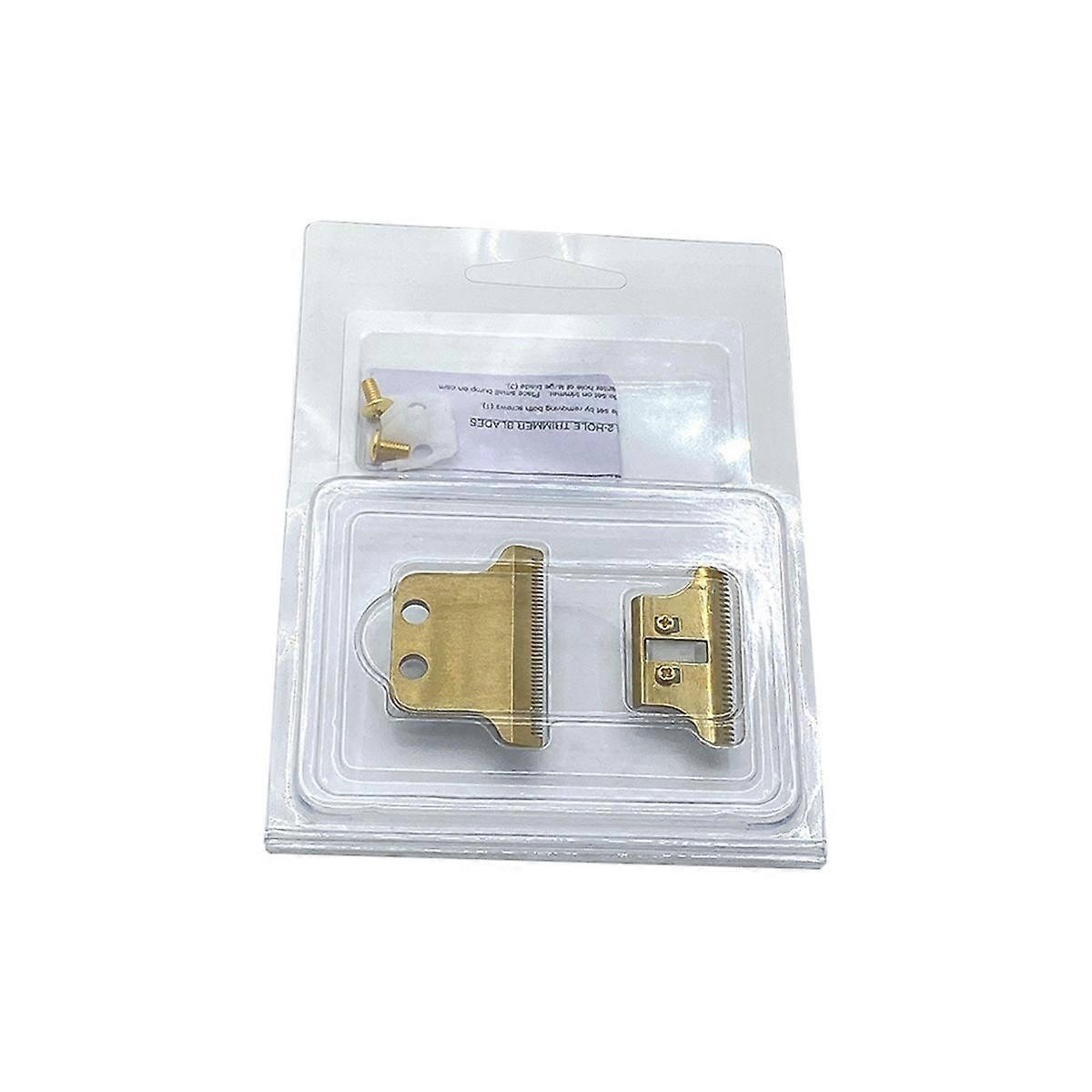 2-Hole Clipper Cutter Replacement Hair Trimmer Blades for 8081 8171 Gold