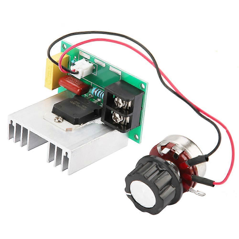 Electronic AC 0-220V 8000W AC Motor Speed Controller High Power Voltage Regulator