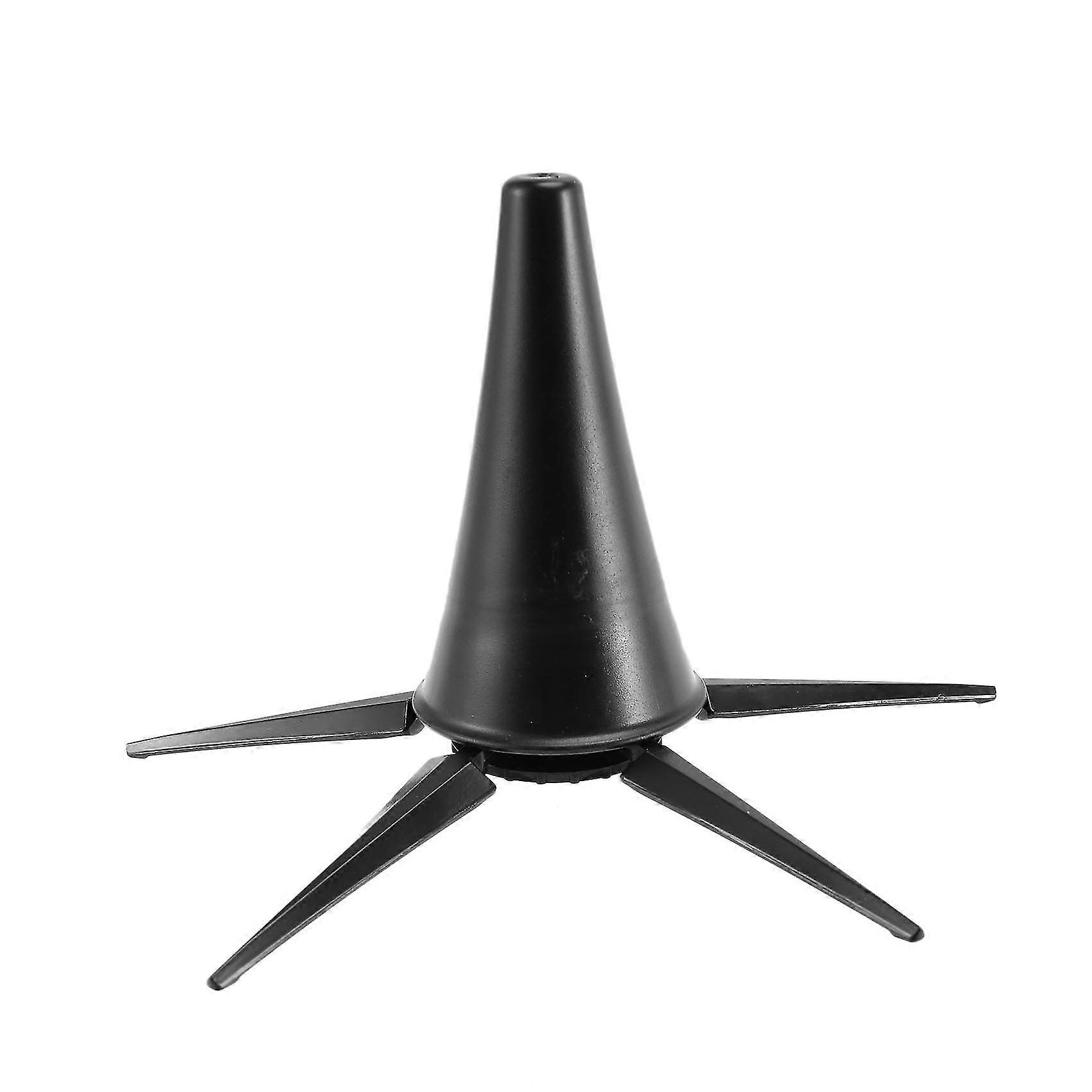 Portable Clarinet Stand Holder Foldable Support Metal 5-leg Stand Wind Instrument Accessory