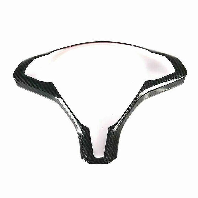 Chrome Steering Wheel Cover Frame Trim For Tesla Model X S 2016-2021