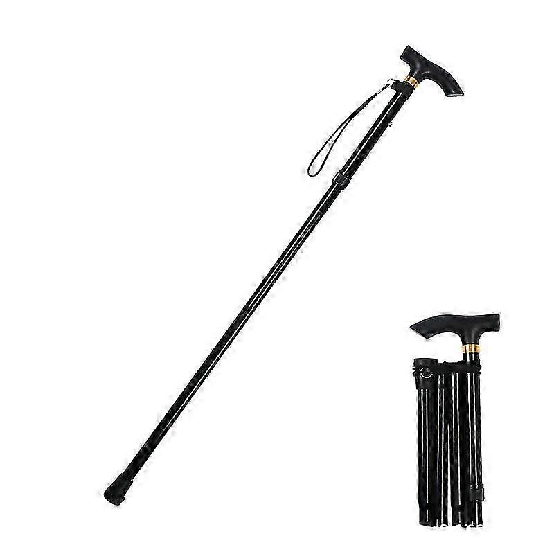 Folding Cane, Foldable Cane, Walking Cane, Non-slip Comfortable js
