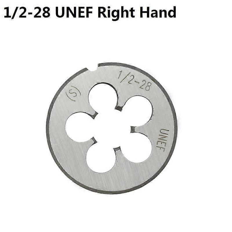 XCAN 1pc G1/4-19 G1/8-28 1/4 NC20 3/8 NC16 7/8 14UNF 1/2-28 UNEF Right Hand Thread Die Machine Screw