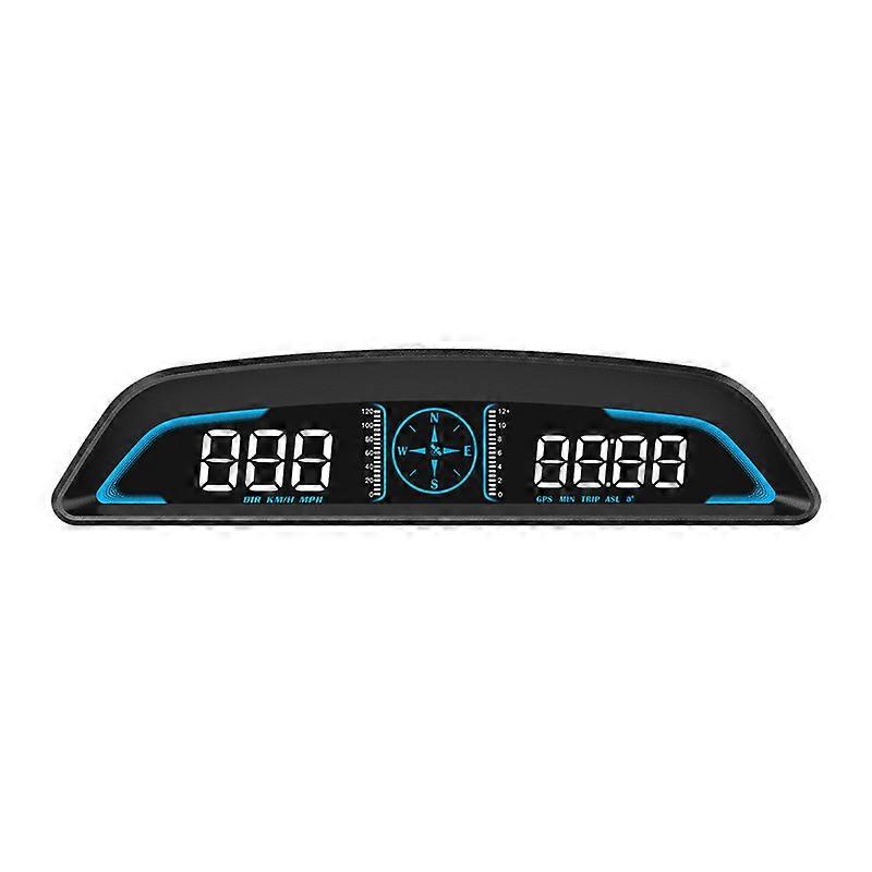 Digital GPS Speedometer Universal Head Up Display for Car LCD Display HUD with MPH Speed