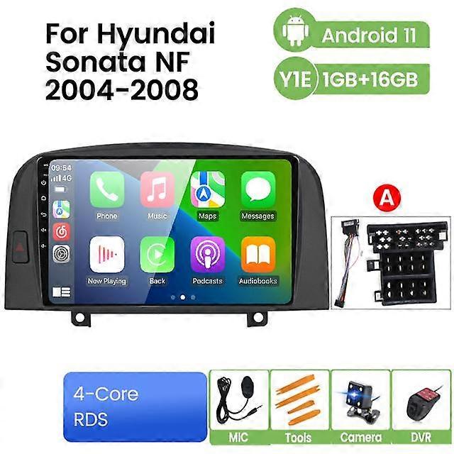 Android For Hyundai SONATA NF 2004 2005 2006 2007 2008 Carplay Car Radio Multimedia Player GPS Navigation BT DSP DVD all in one