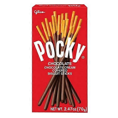 Glico Pocky chokoladeovertrukne kiks pinde, 2,47 oz (kasse med 10)