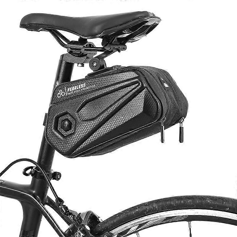 2.6L Bicycle Tail Bag Hard Shell Saddle Bag