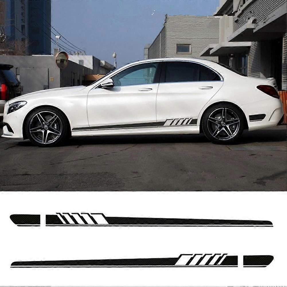 Edition 1 Mirror Stripe Decals Set – Fits W205 W204 W212 MB AMG – 2 Pieces – Choose Any Color