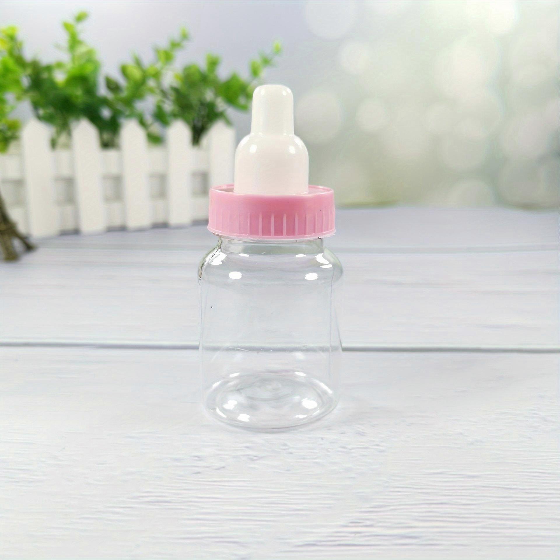 12pcs BPA-Free Creative Pacifier Shaped Candy Jars - Adorable Transparent Containers for Weddings, Festivals & Parties - Delightful Decorative Boxes f