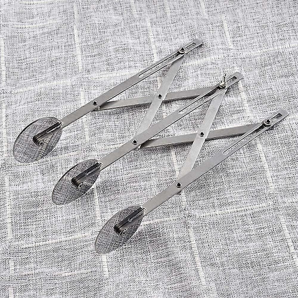 dough cutter, cake divider, 3 cutting wheels, dough wheel, adjustable cake divider
