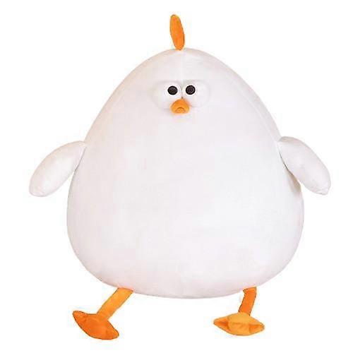 Funny Fat Chicken Plush Pillow, Super Soft Simulation Mother Hen Doll