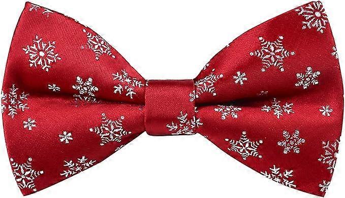 Men's Christmas Pattern Pre-Tie Party Bow Tie