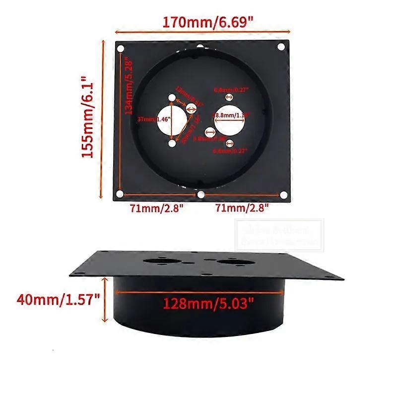 Car Air Diesel Heater Upgraded Base Mounting Bracket Floor Plate Height 30 40 60mm For Eberspacher Webasto Car Truck VAN Camper