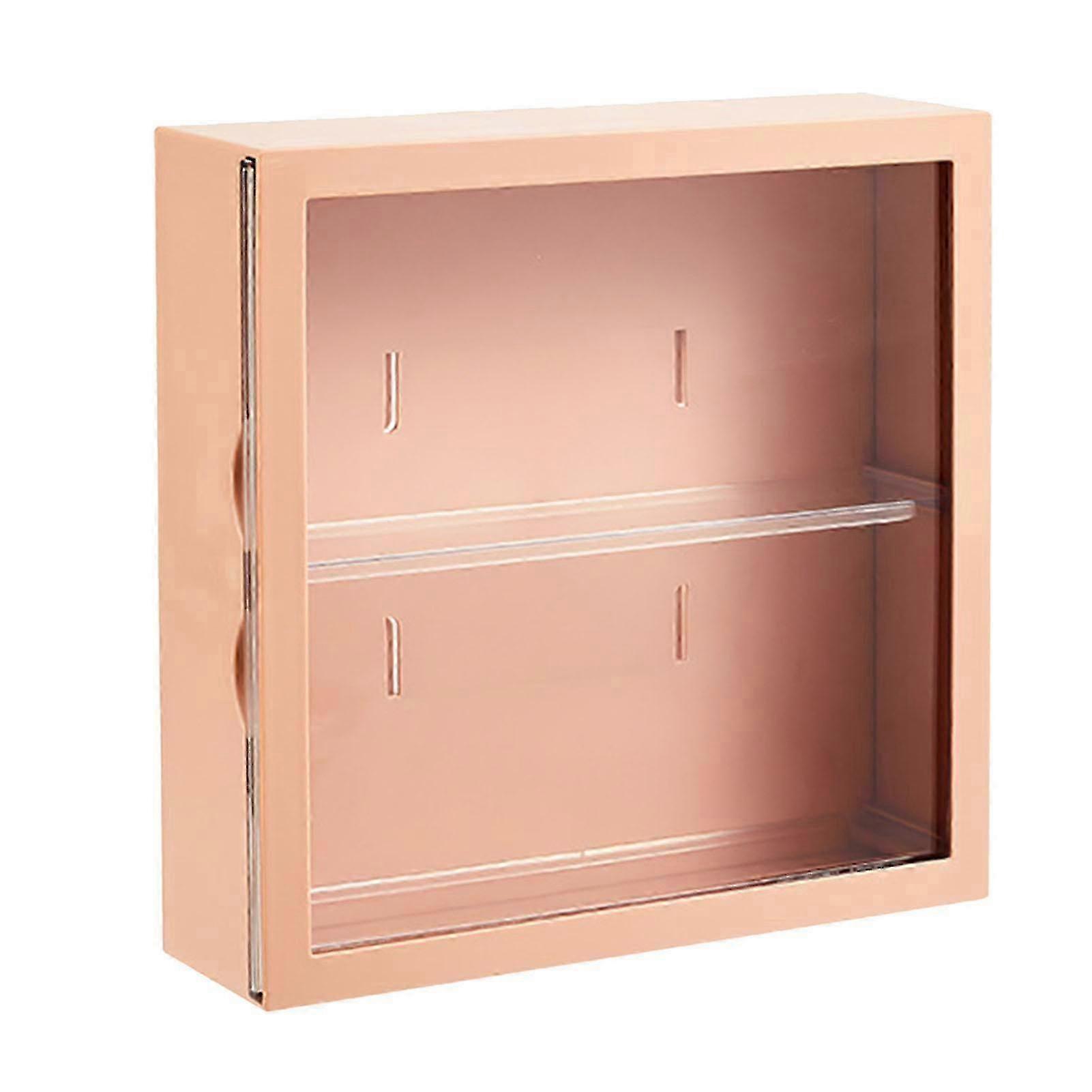 Wall Mounted Showcase Blind Box Figures Display Case Handicraft Storage Display Rack Dust Proof Doll Toy Storage Box