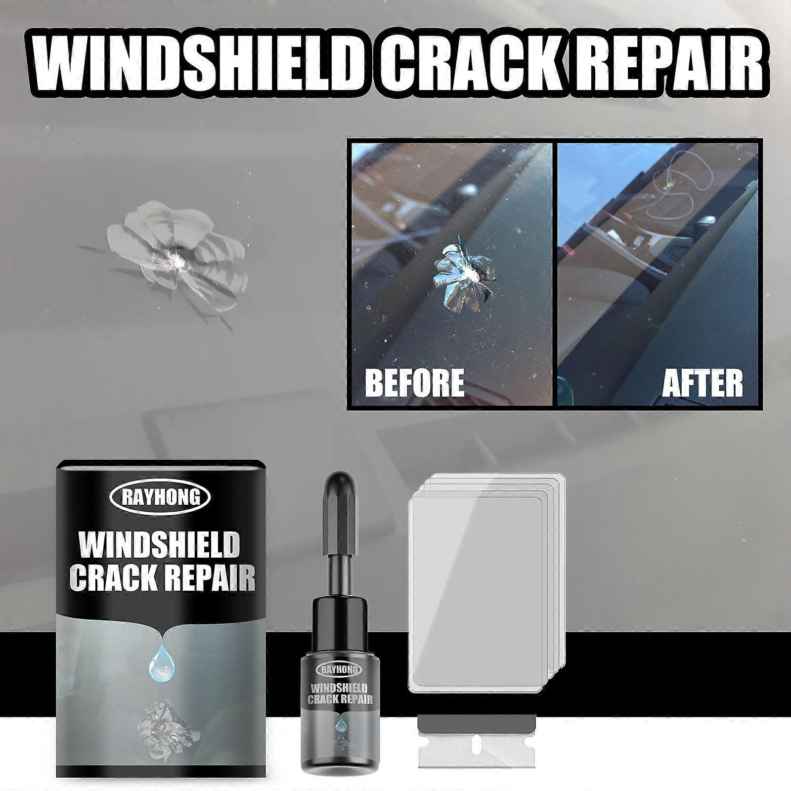 Kit de reparare a fisurilor parbrizului, 2024 Lichid nou de reparare a fisurilor parbrizului Kit de reparare a parbrizului auto pentru geamuri auto, lichid de reparare a sticlei pentru fixarea fisurilor de așchii