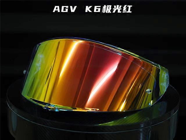 K6 Wizjer do kasku Motocykl Pełnotwarzowy hełm Wizjer do obiektywu Noktowizor do AGV k6