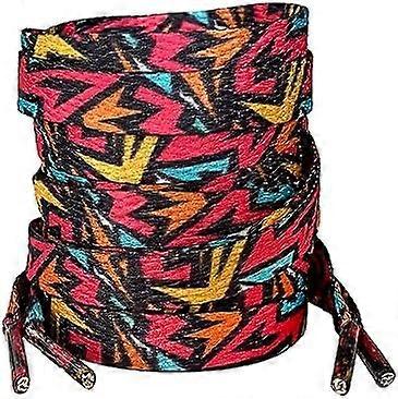 Flat Shoe Laces Hip Hop Graffiti Style