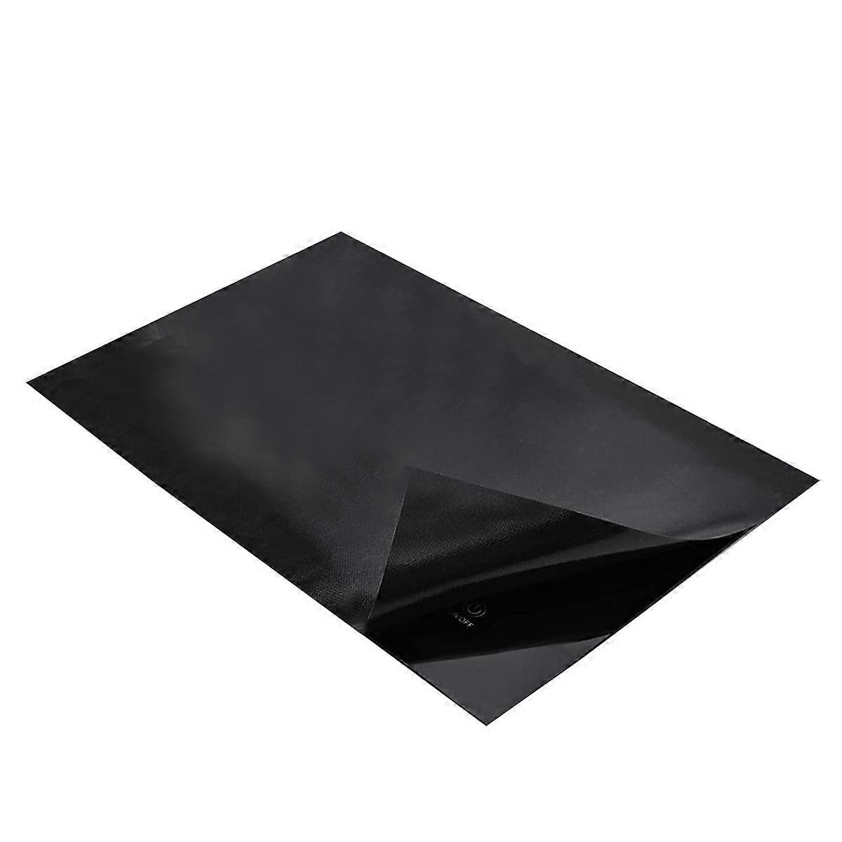 Induction Cooktop Protector Mat 21.2x35.4 Inch, Electric Stove Burner Covers Antiscratch As Glass