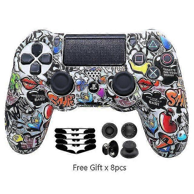Silicone Case Cover For Ps4 Controller