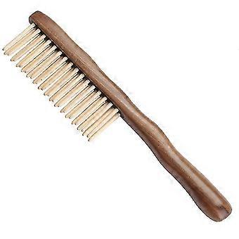 Natural Sandalwood Hair Comb Handmade Wooden Comb Detangling Wide Tooth Comb New Design