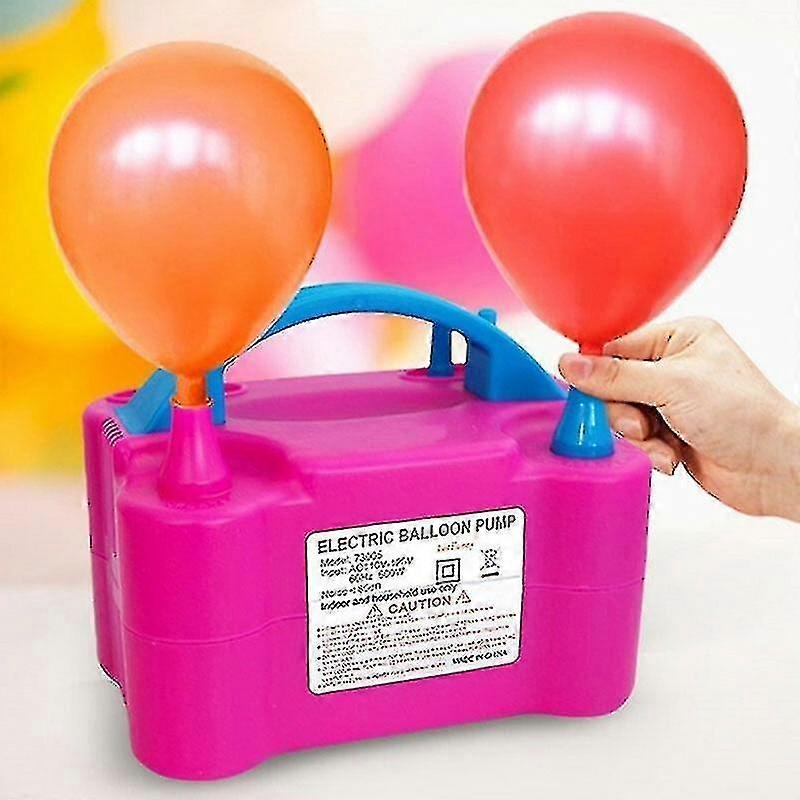 Electric 600w High Power Two Nozzles Blower Balloon Fast Pump Portable Inflatable Inflator Tool