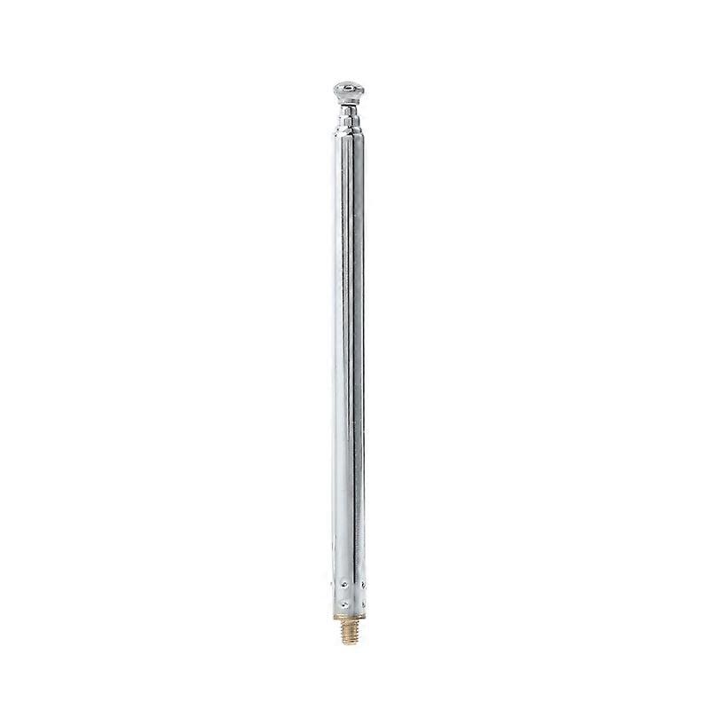 RC Model Car Silver 5 Sections 3 mm External Threaded Expansion Antenna