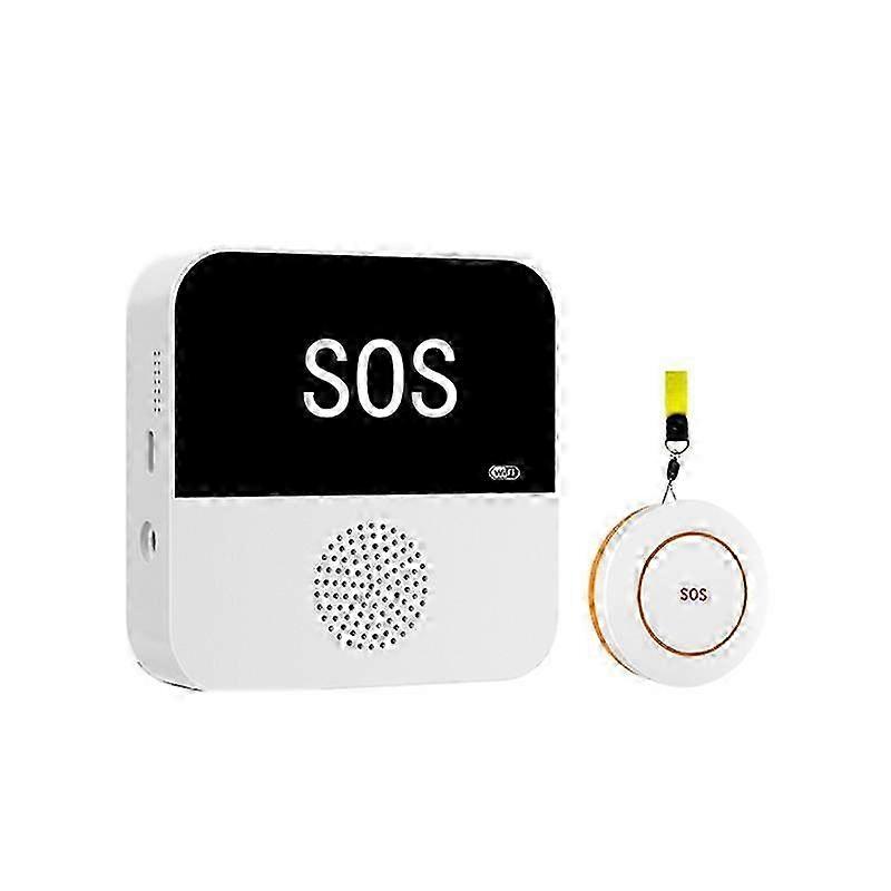 Wireless Elderly Caregiver Pager With Sos Emergency Call Button Built-in Multiple Bell Pager For Patient Elderly