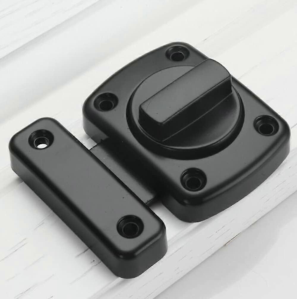 Large Lever Sliding Door Lock - Wooden Hook and Eye Loop