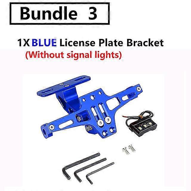 Motorcycle Fender Eliminator Adjustable License Plate Holder